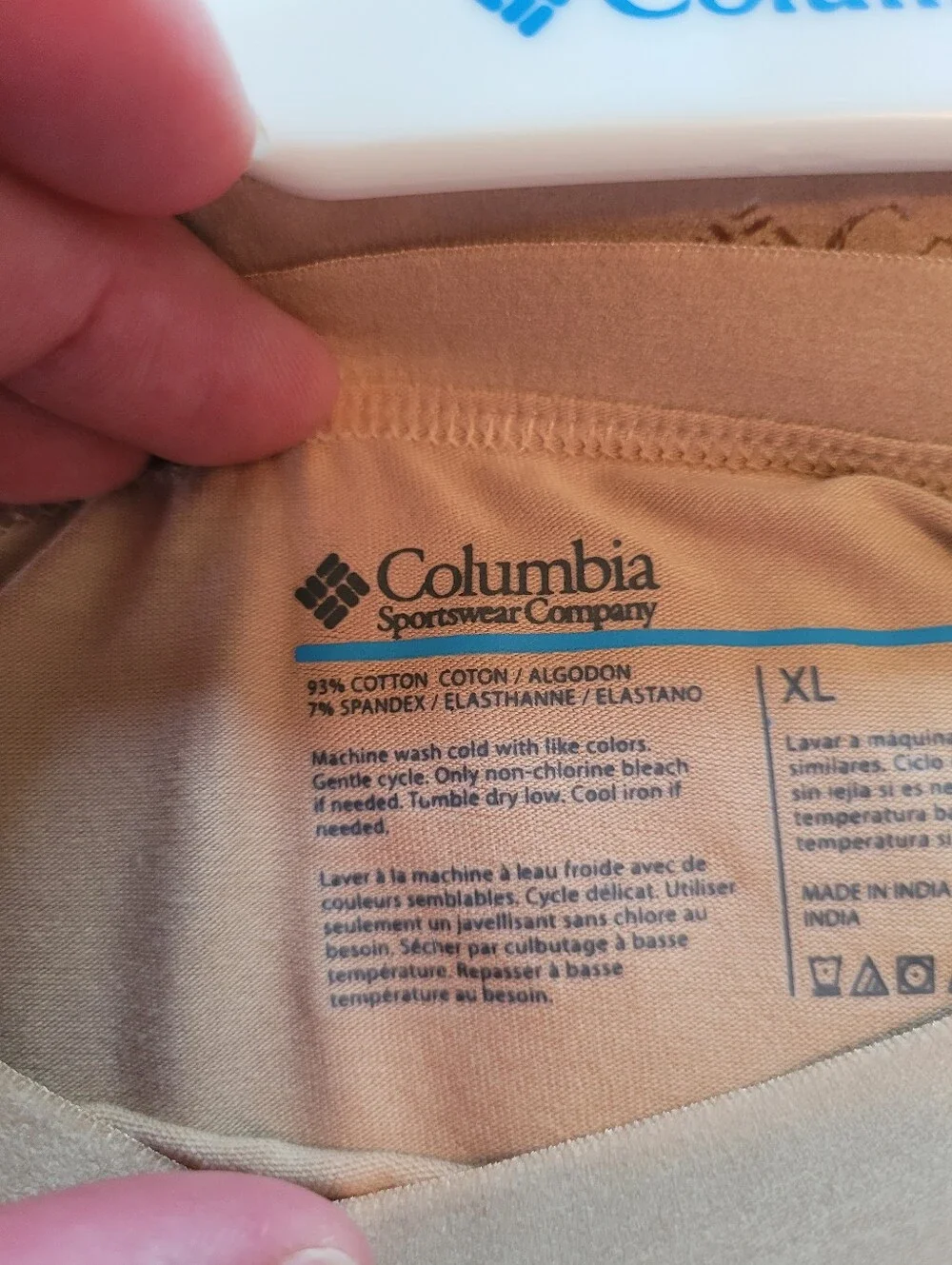 5-Pk Columbia Womens Size XL Bikini Cotton Panties Underwear Black Tan Gray